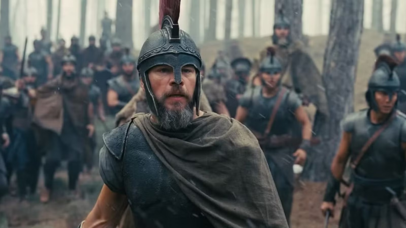 Matt Damon as Odysseus in Christopher Nolan's Odyssey