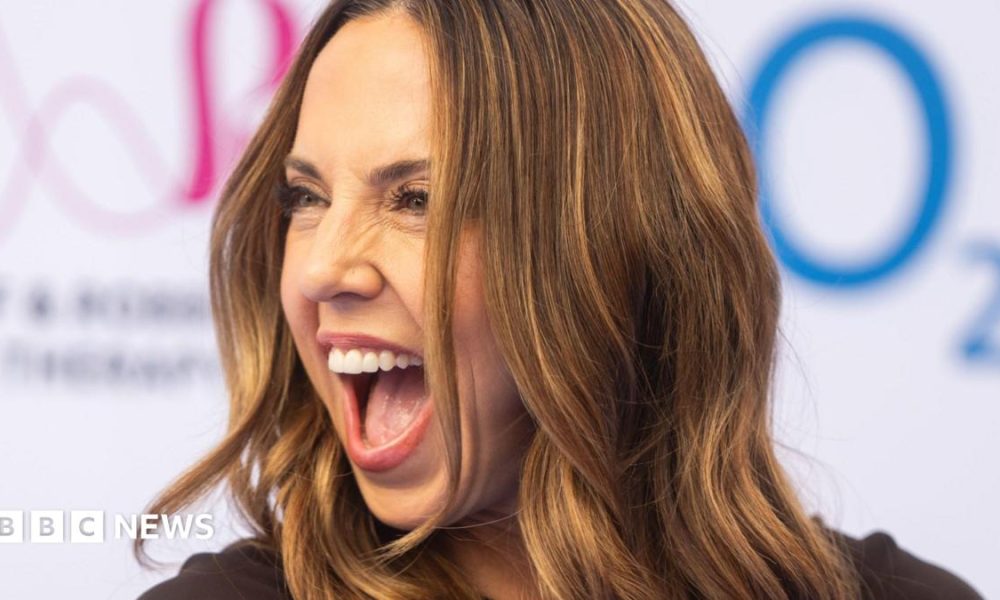 Melanie C at the Silver Clef Awards