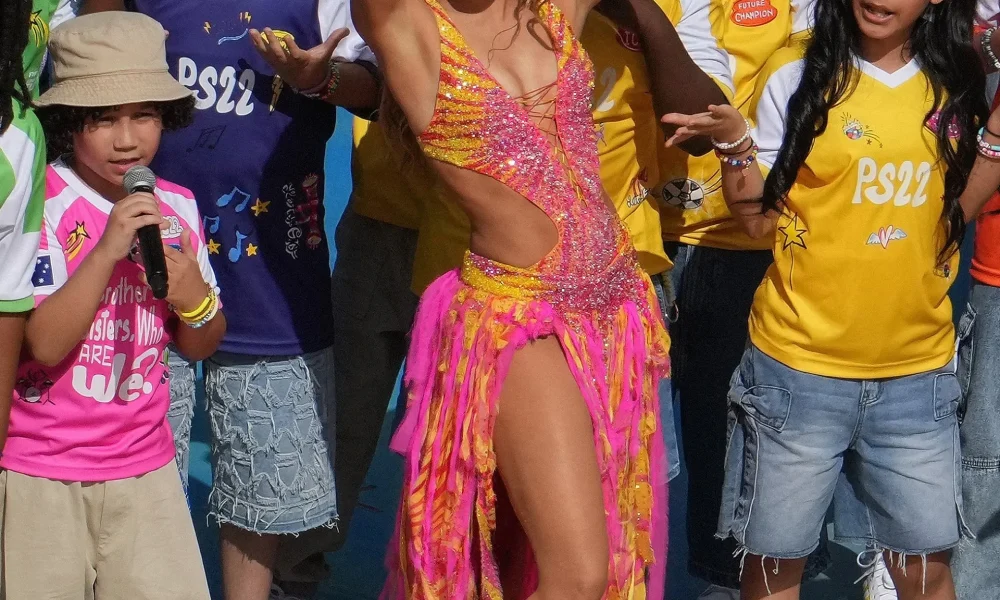 3 Shakira Wows At FIFA World Cup 2026 Final Halftime Show In Custom Crystal Embellished Roberto Cavalli By Fausto Puglisi