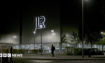 The exterior of Jaguar Land Rover's Wolverhampton factory.