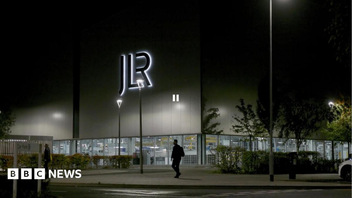 The exterior of Jaguar Land Rover's Wolverhampton factory.