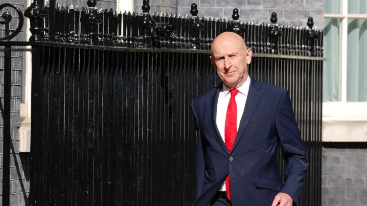 Andy Burnham Makes John Healey His Chancellor