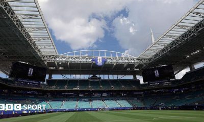 General view inside the stadium the Miami Stadium