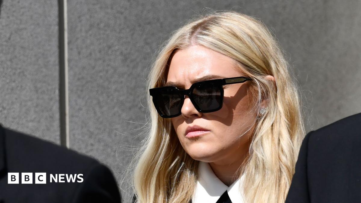 Erika Kirk leaves the Fourth District Courthouse, Monday, July 6, 2026, in Provo, Utah, after a hearing for Tyler Robinson, accused in the fatal shooting of Charlie Kirk
