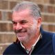 Ange Postecoglou  smiling