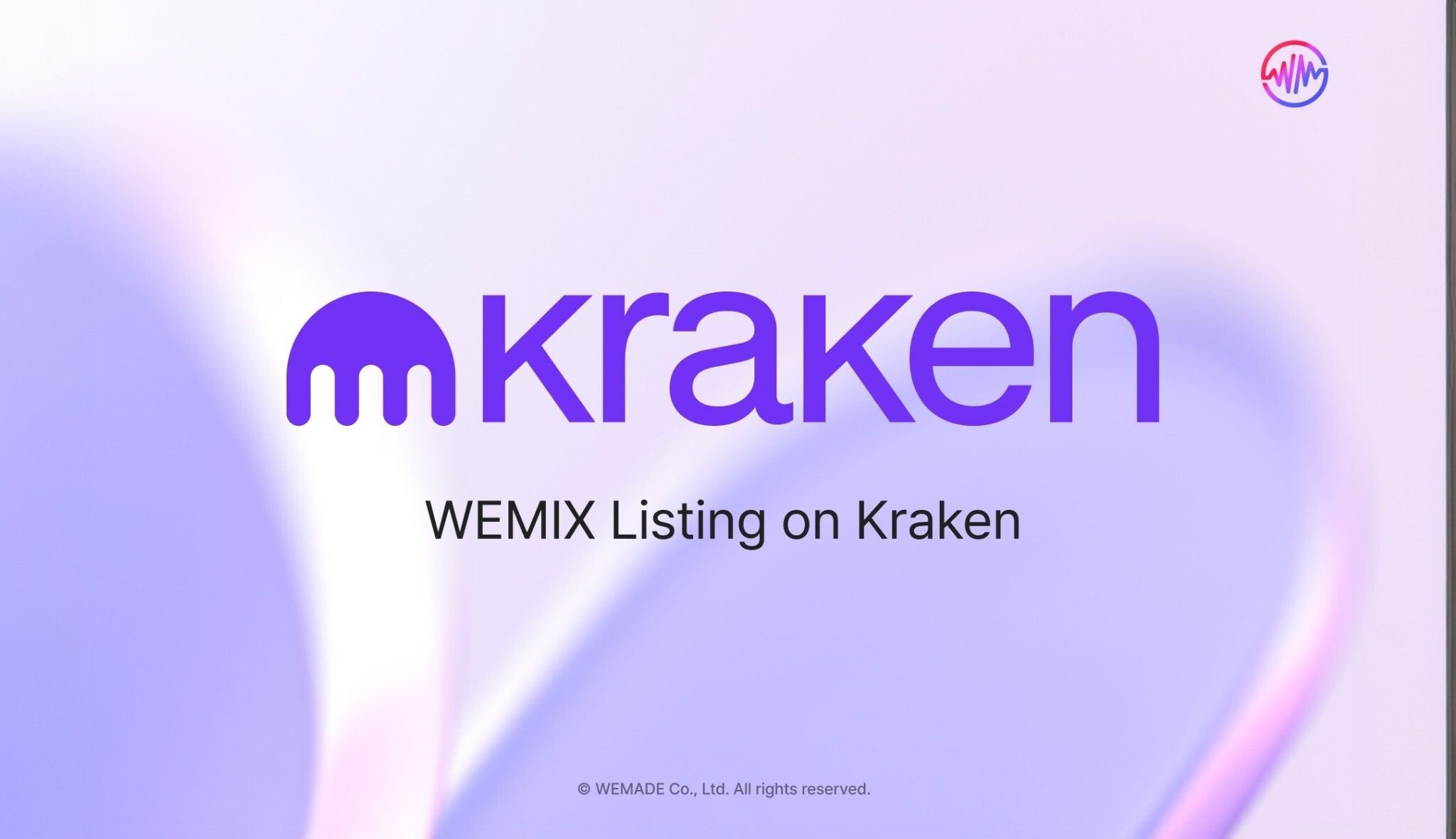 WEMIX Solidifies Global Reach with Listing on Kraken