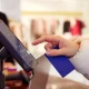The germiest surface is one you tap every day to check out at the grocery store or coffee shop.