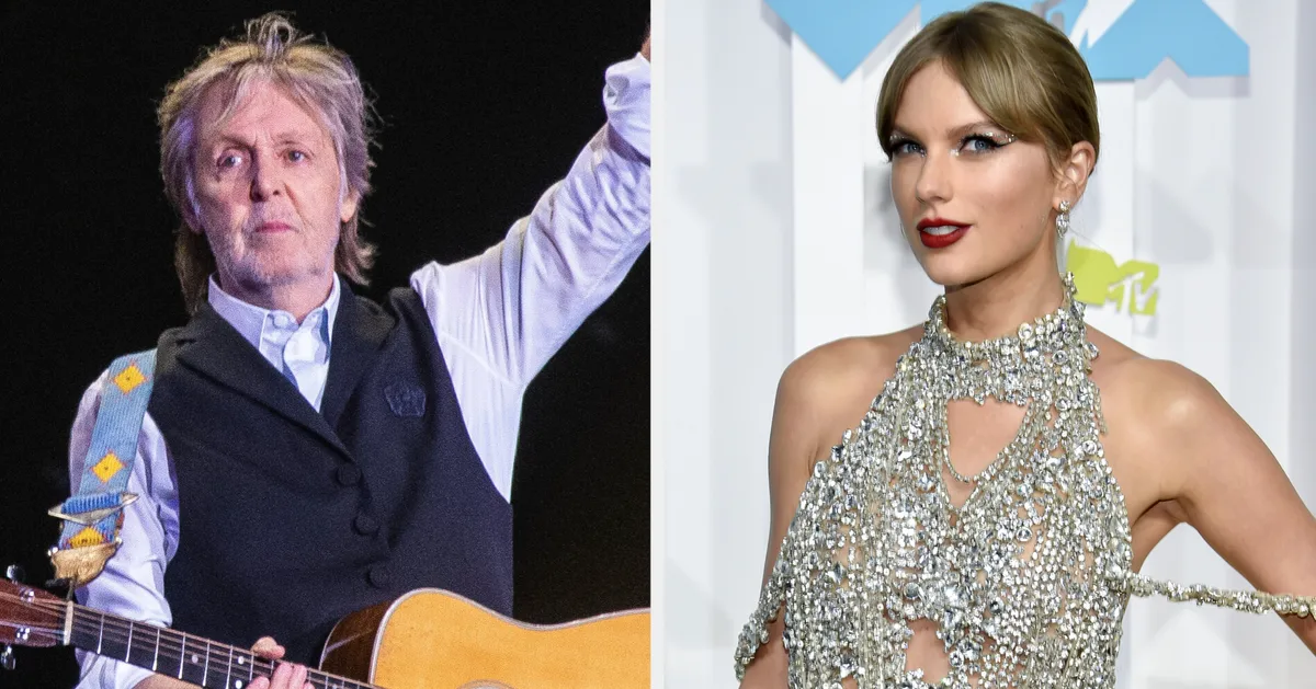 Paul McCartney Performs Beatles Song At Taylor Swift's Wedding