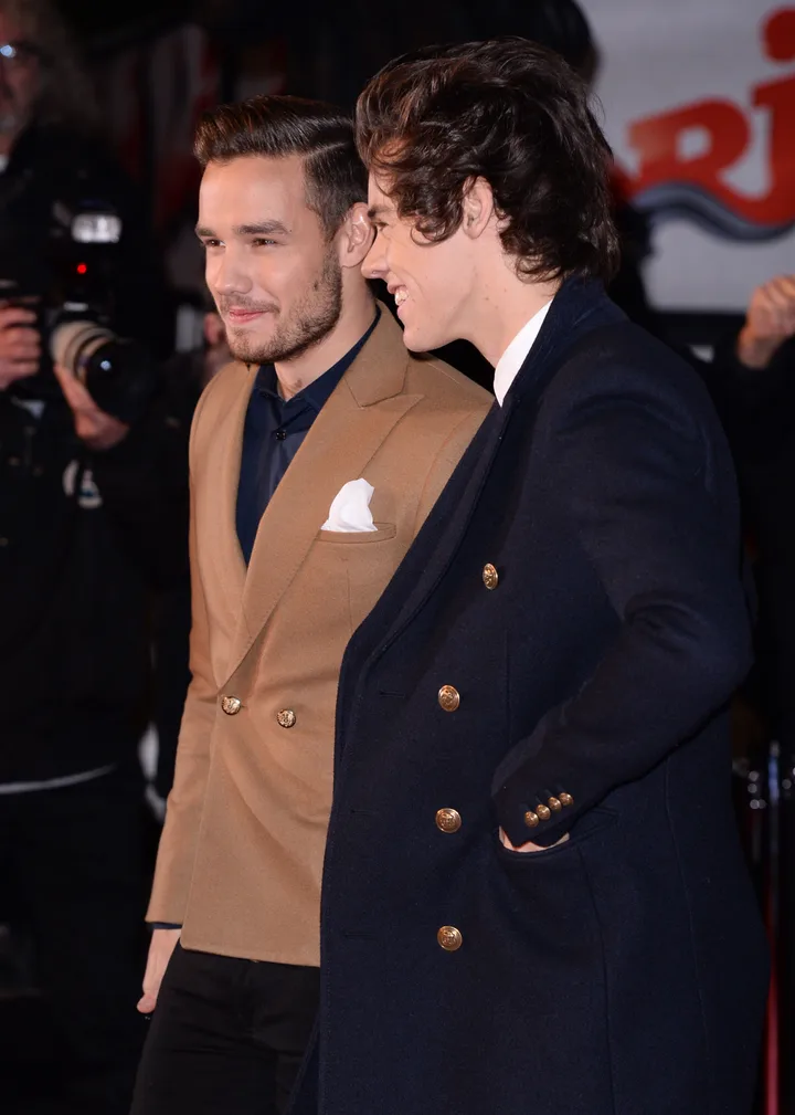 Liam Payne and Harry Styles at the height of their One Direction fame in 2013