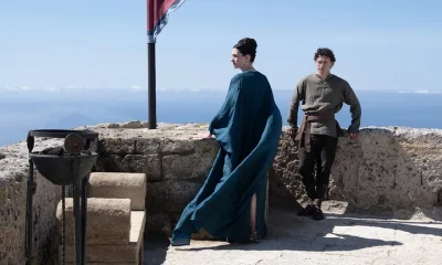 Anne Hathaway and Tom Holland in The Odyssey