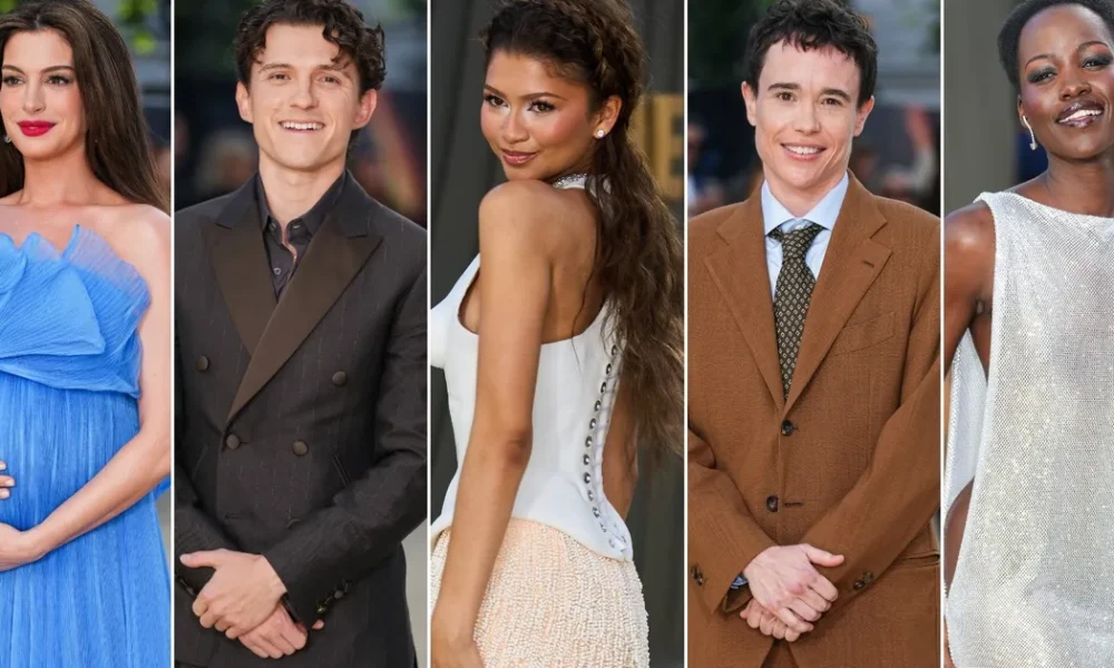 The Odyssey Premiere Red Carpet Photos: Zendaya, Tom Holland And Anne Hathaway