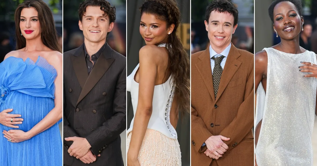 The Odyssey Premiere Red Carpet Photos: Zendaya, Tom Holland And Anne Hathaway