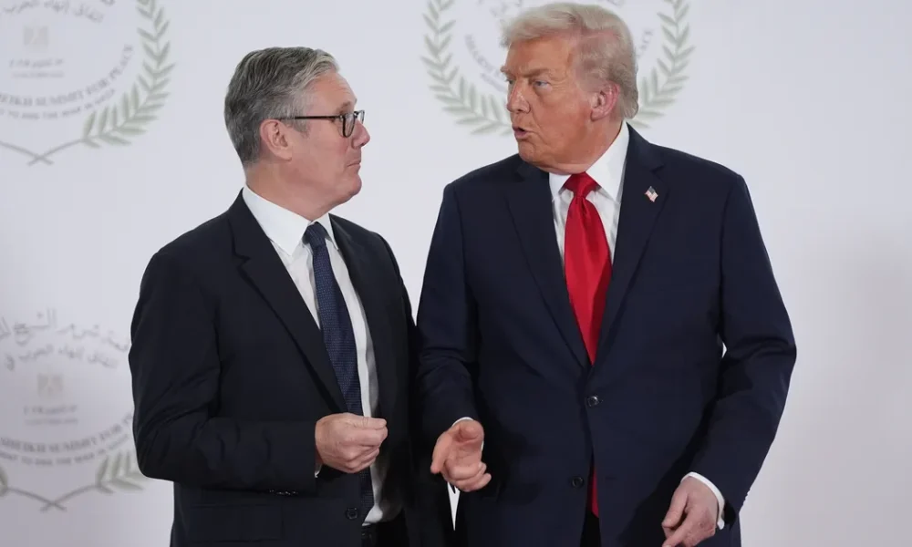 Trump Provides Bizarre Reason For Keir Starmer Quitting As PM