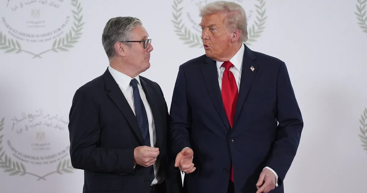 Trump Provides Bizarre Reason For Keir Starmer Quitting As PM