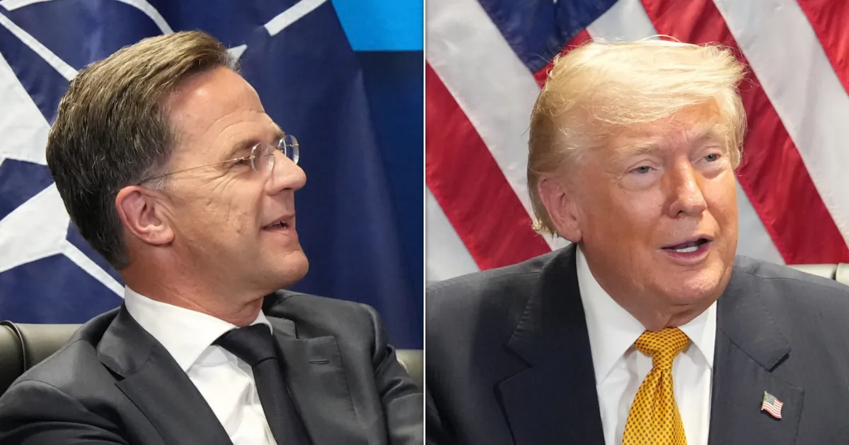 NATO Chief Mark Rutte Smiles On Calm As Trump Attacks Allies