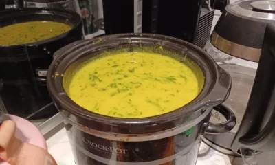 My slow cooker lentil coconut soup