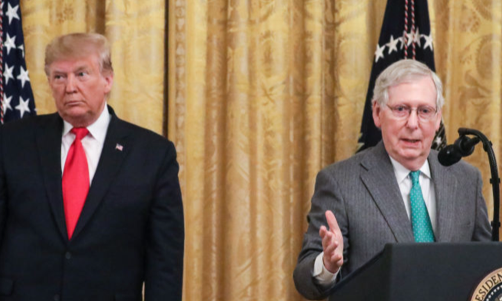 Trump: No Idea On McConnell's Health