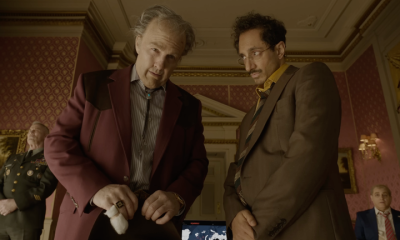 Tom Cruise and Riz Ahmed in Digger