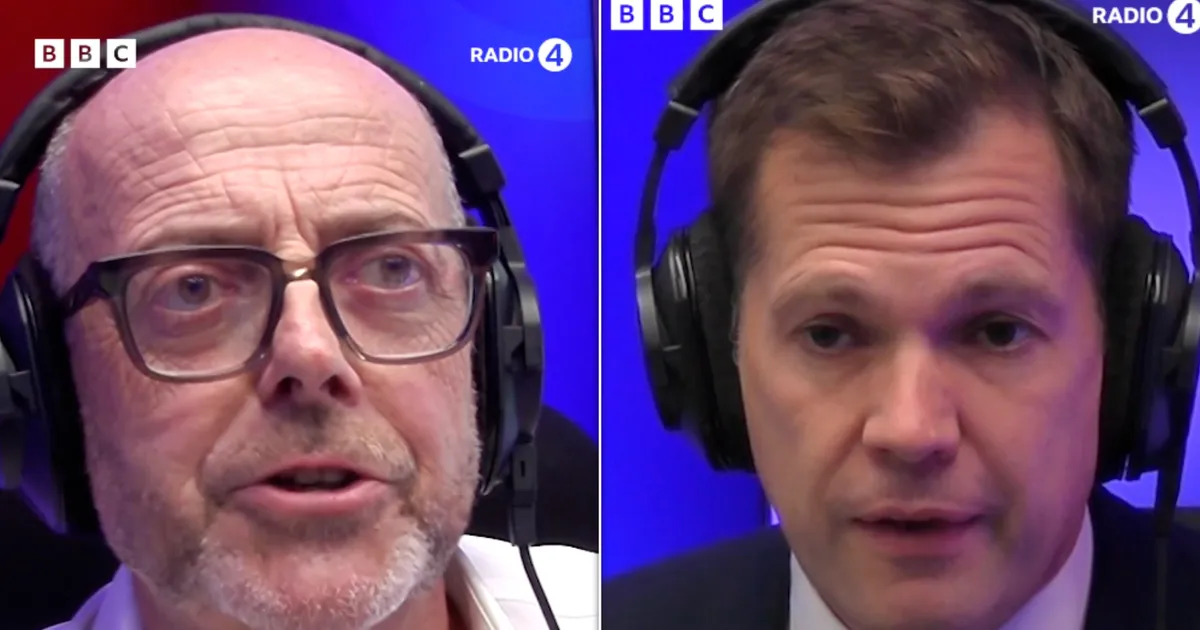 Nick Robinson Clashes With Robert Jenrick Over Farage Safety