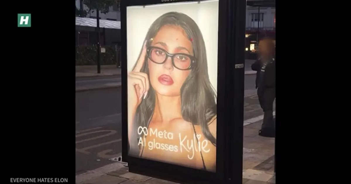 Meta Glasses Protest Ad