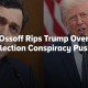 Ossoff Rips Trump Over Election Conspiracy Push