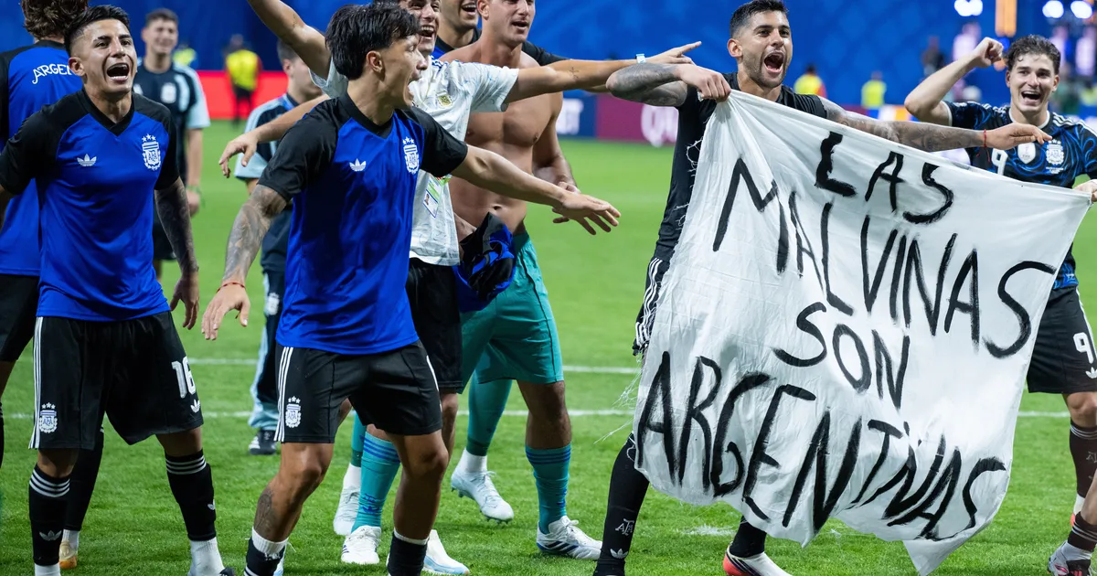 Minister Hits Out At Argentine Football Team Over Falklands Banner