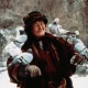 Brenda Frick on the set of Home Alone 2