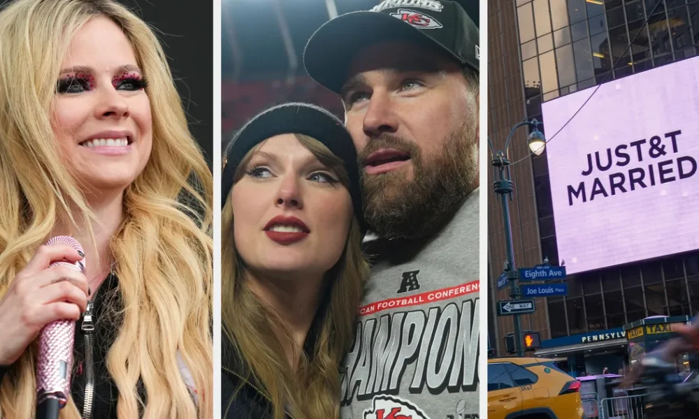 Avril Lavigne Performed Sk8r Boi At Taylor Swift And Travis Kelce's Wedding Reception