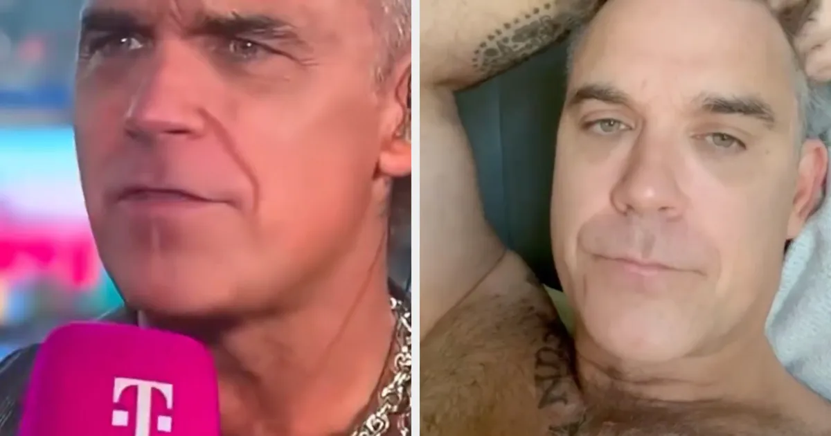 Robbie Williams Addresses Bizarre World Cup Microphone Viral Moment