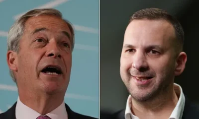 Nigel Farage and Zack Polanski