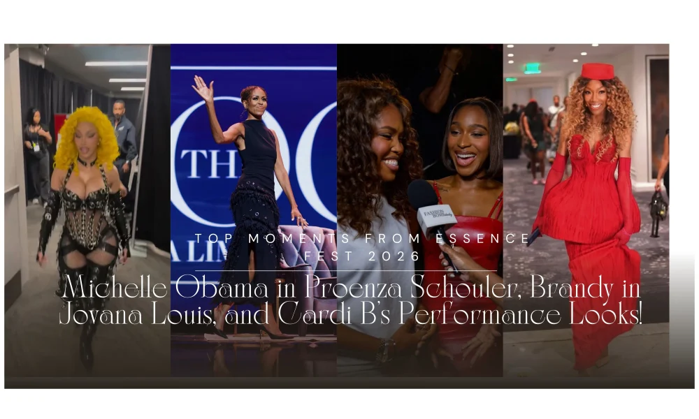 9898 Top 5 Moments From Essence Fest 2026 Michelle Obama In Proenza Schouler Patti Labelle In Carolina Herrera And Cardi Bs Performance Looks