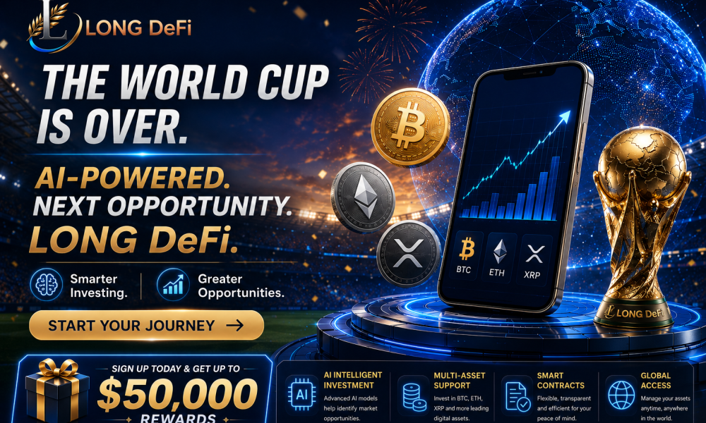With the World Cup concluded, LONG DeFi cloud mining is now live; earn up to 50,000 USDT equivalent in BTC, XRP daily - 3