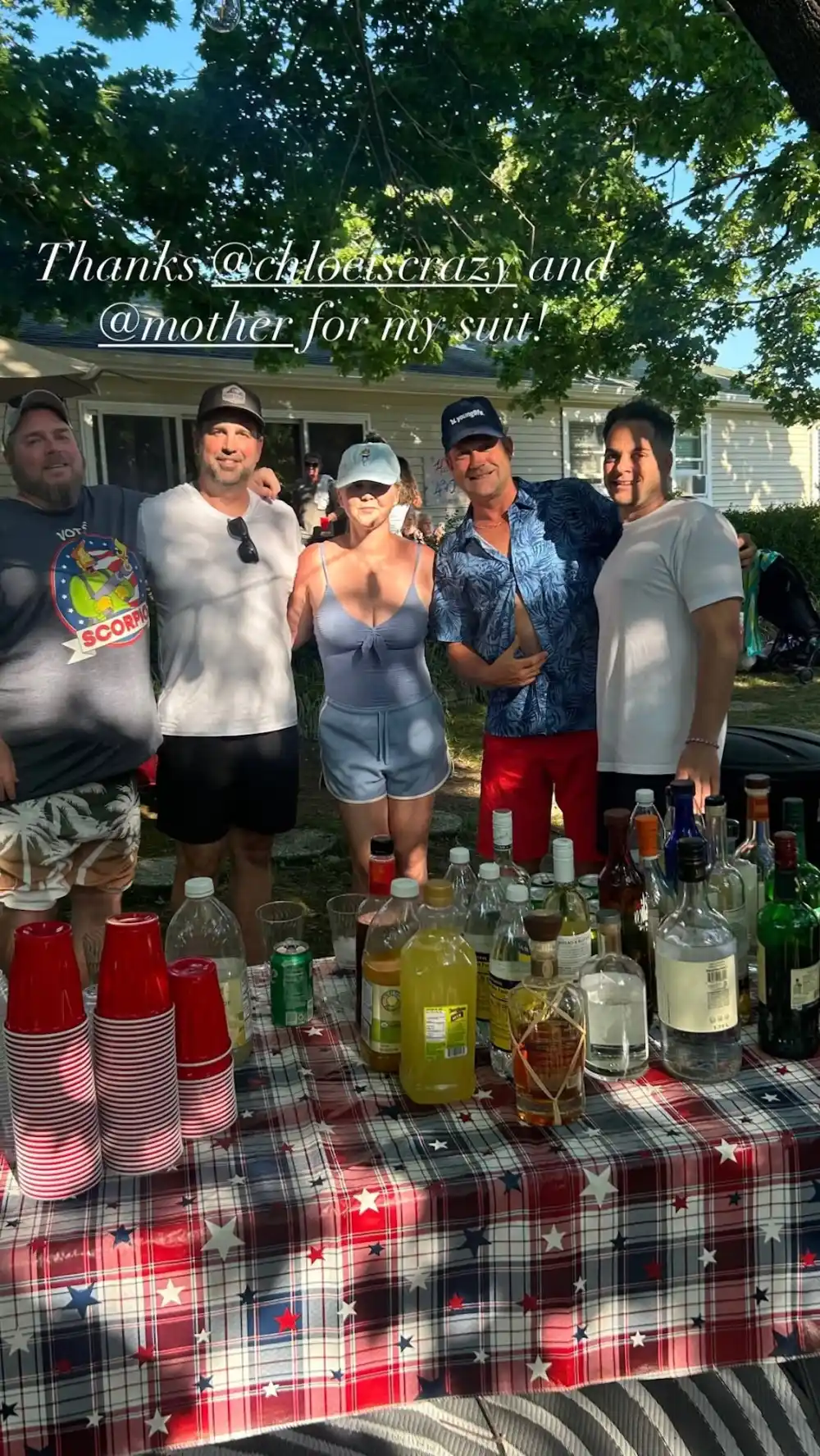 Amy Schumer Stuns in One-Piece on 4th of July After Weight Loss
