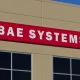 BAE Systems sign on building