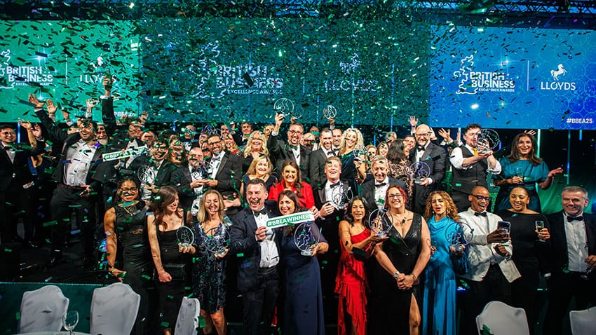 Britain's small businesses defy the gloom at the UK's flagship business awards