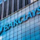 Barclays logo on the side of an office building. The TUC has criticised the bank's "bonanza profits"