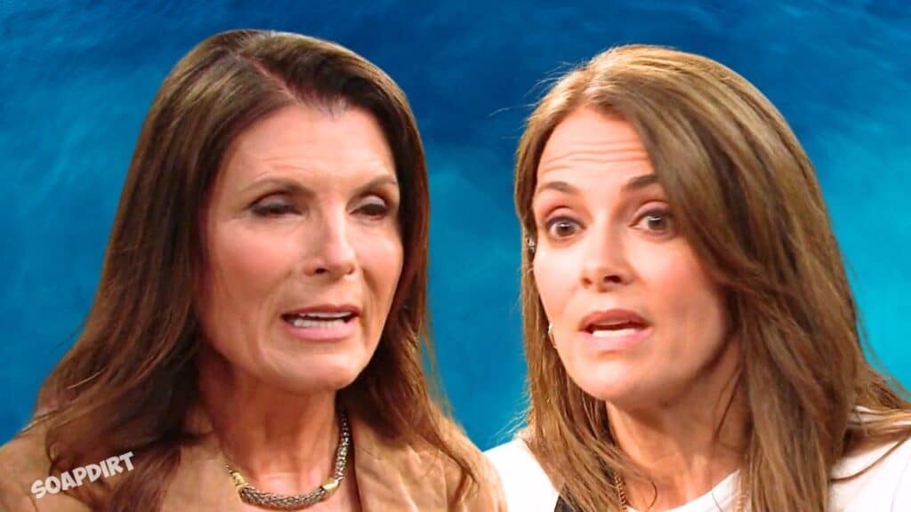 Bold and the Beautiful Spoilers: Sheila Carter (Kimberlin Brown) - Taylor Hayes (Rebecca Budig)