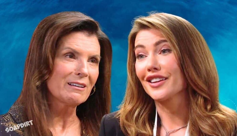 Bold and the Beautiful: Sheila Carter (Kimberlin Brown) - Steffy Forrester (Jacqueline MacInnes Wood)