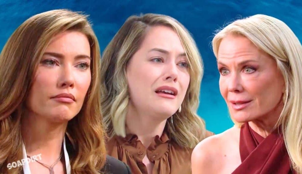 Bold and the Beautiful: Hope Logan (Annika Noelle) - Brooke Logan (Katherine Kelly Lang) - Steffy Forrester (Jacqueline MacInnes Wood)