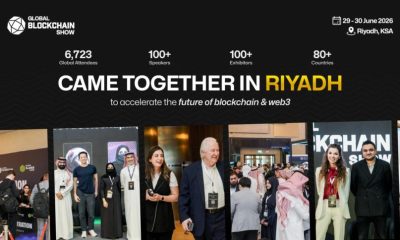 Riyadh Emerges as a Global Powerhouse as Blockchain Infrastructure & AI Take Center Stage at Global Blockchain Show 2026