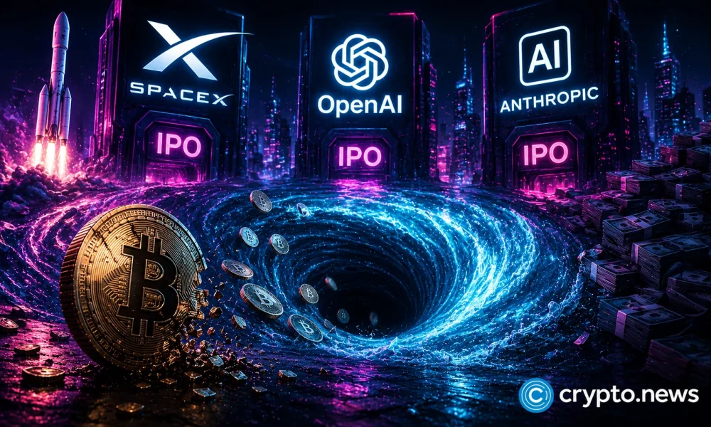 Could the IPO wave drain crypto's liquidity?