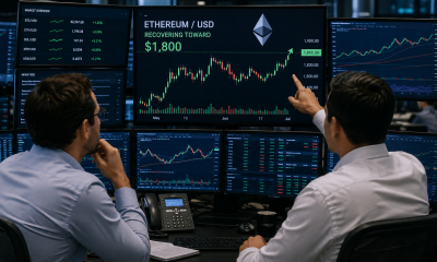 Ethereum approaches $1,800 as bulls test key resistance