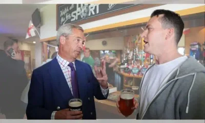 Nigel Farage of Reform UK and James McMurdock