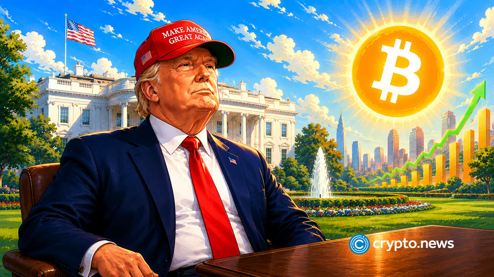 Trump earned $1B from crypto. What he holds