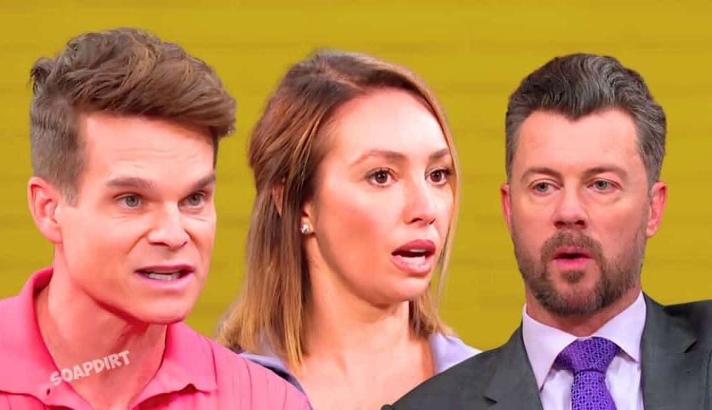 Days of Our Live: Leo Stark (Greg Rikaart) - Gwen Rizczech (Emily O'Brien) - EJ DiMera (Dan Feuerriegel)