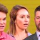 Days of Our Live: Leo Stark (Greg Rikaart) - Gwen Rizczech (Emily O'Brien) - EJ DiMera (Dan Feuerriegel)