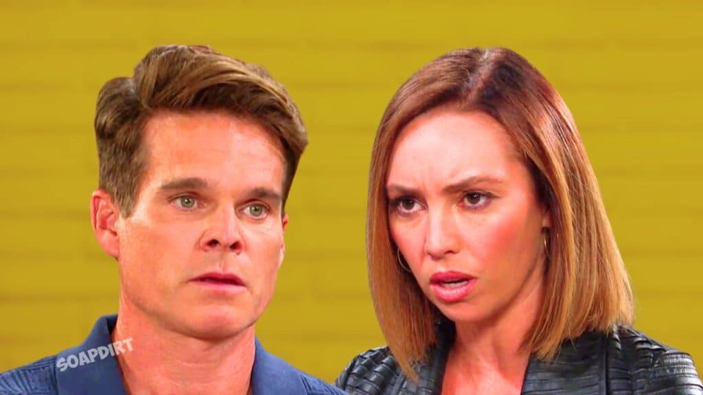 Days of Our Lives: Leo Stark (Greg Rikaart) - Gwen Rizczech (Emily O'Brien)