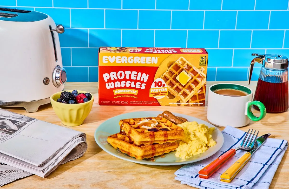 Evergreen expands breakfast portfolio with protein waffles