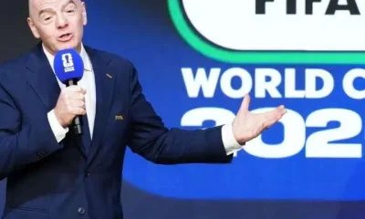 FIFA head, Infantino