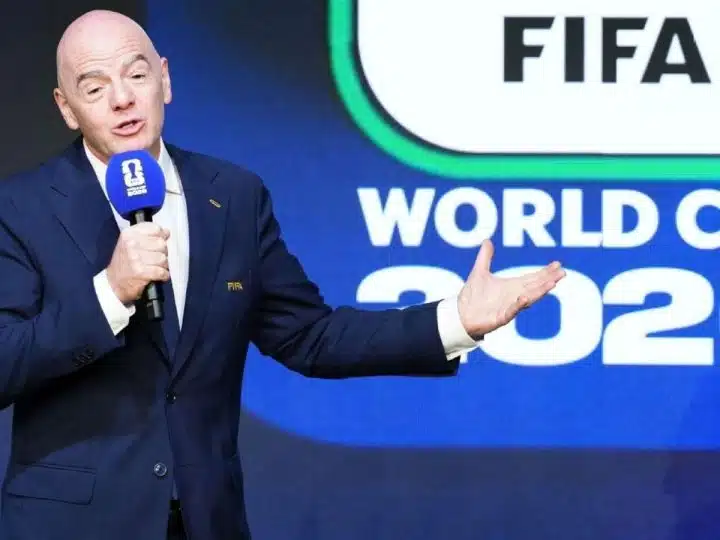 FIFA head, Infantino